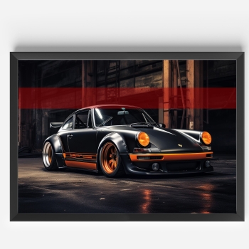 Porsche 911 abstrakt Modell 5